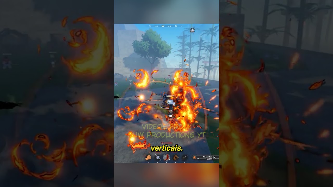 ESSA É A RESPIRAÇÃO DAS CHAMAS DO PROJECT SLAYERS 2!  #roblox #demonslayer #projectslayers