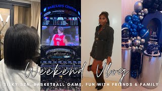 VLOG : More time with family and friends | Brunch Date, Nets Basketball Game, Baby shower &amp; more