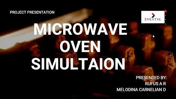 Microwave Oven Simulation using Pic simlab