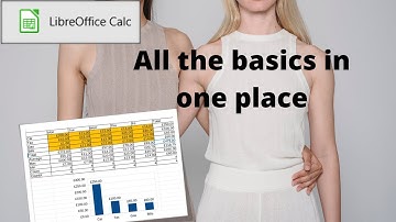 How to use basic sums, average, count functions in LibreOffice Calc