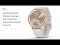 Unlock Stylish Fitness Secrets with Garmin vívomove Trend in Ivory