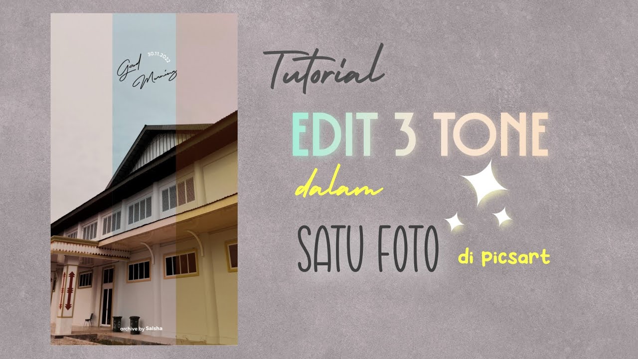 Tutorial Edit 3 Tone dalam 1 Foto | Typography Editing - YouTube