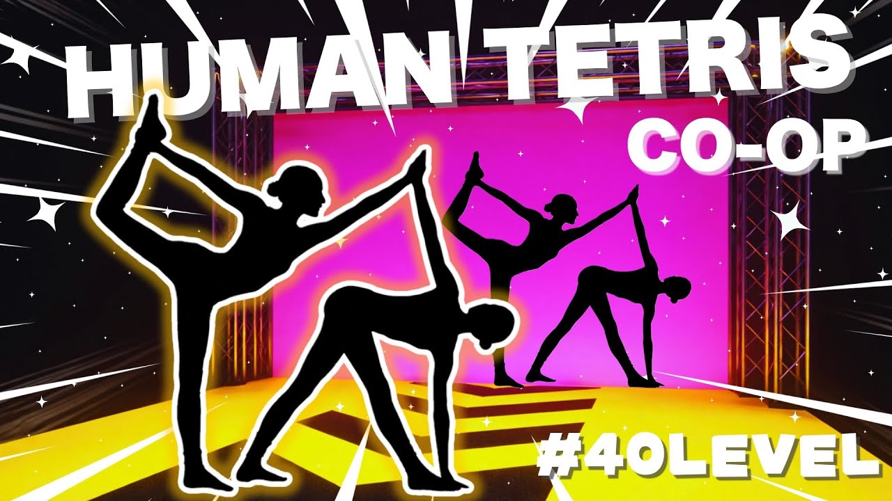 HUMAN TETRIS | 2-Player CO-OP Immersive Interactive Warm-Up