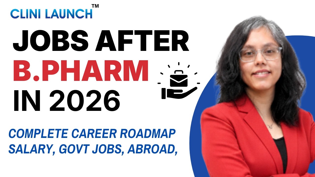 Jobs After B.Pharm in 2026, Complete Career Roadmap Salary, Govt Jobs ...