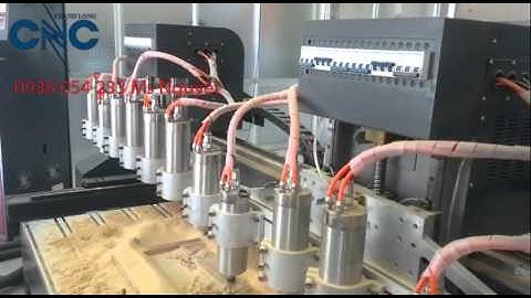 Máy CNC 12 đầu nhập khẩu - Hotline 0938 054 233 Ms Nguyệt