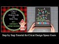 Cricut Christmas Crafts Series: Day 1- Countdown to Christmas Chalkboard