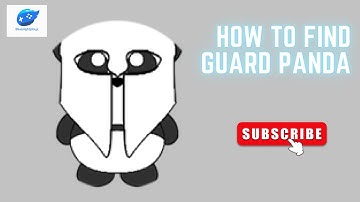 How to Find The Guard Panda | Rare Panda | Find the Panda
