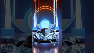 Beauty and blue and white porcelain sports car transformation show  #ai #missuniverse #automobile