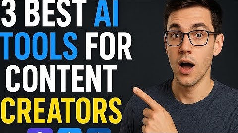 🔥 3 Best FREE AI Tools Every Content Creator Must Use in 2025! 🚀 | Tool #3 Will Blow Your Mind 🤯#yt 