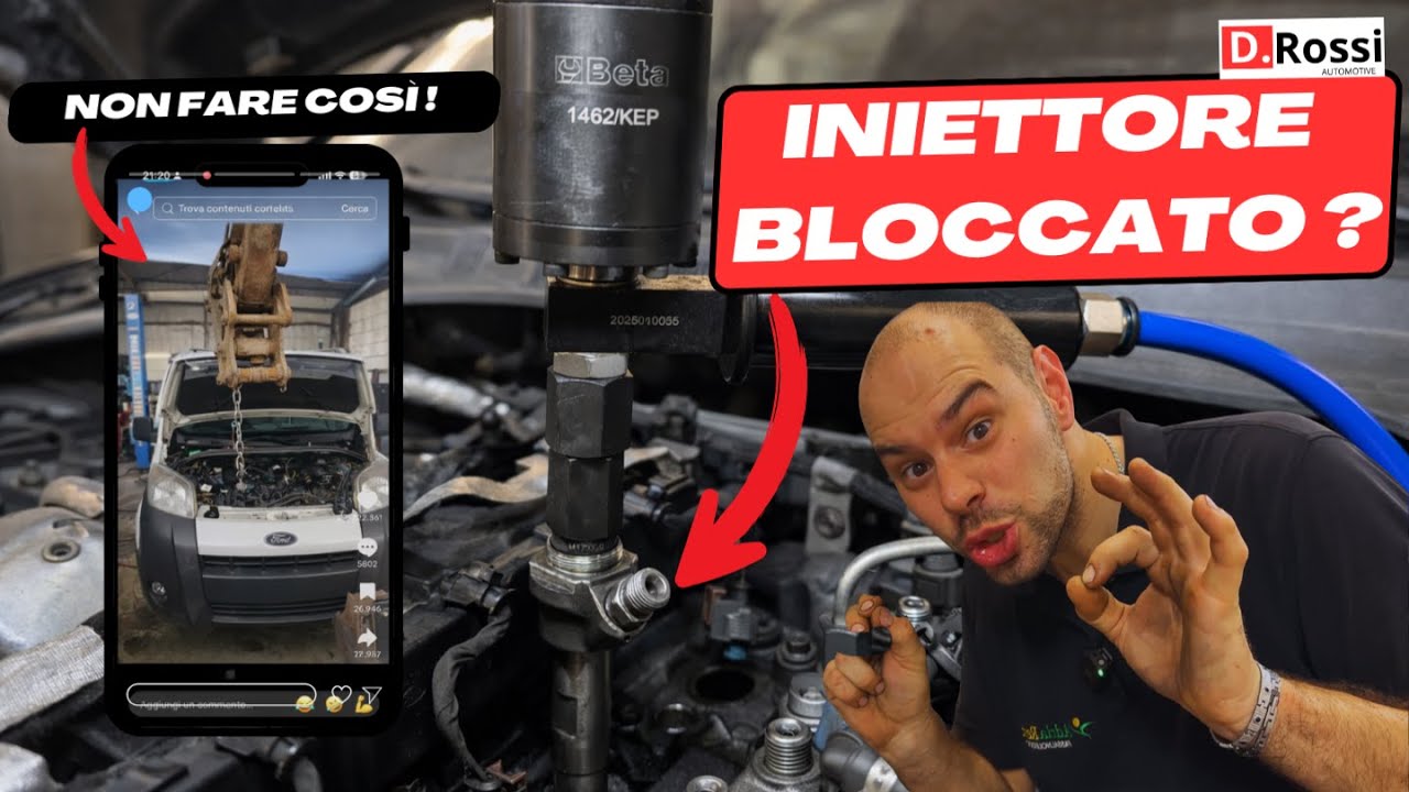 INIETTORE DIESEL BLOCCATO ? la SOLUZIONE PIÙ FACILE e COMODA !