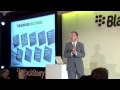 BlackBerry Passport Launch, London - Marty Beard discusses the device business