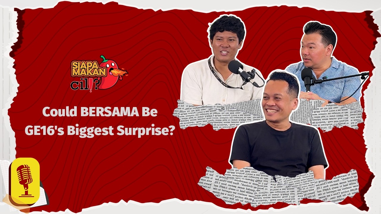 Thumbnail rasmi Siapa Makan Cili episod 19 bersama Nik Nazmi mengenai BERSAMA dan PRU16.