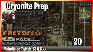⚙️Factorio Space exploration 0.6 Mod✅🏭➡️Reboot Hour 14  x020