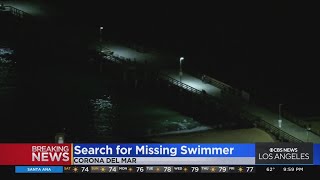 U.S. Coast Guard searches for missing swimmer off Corona del Mar