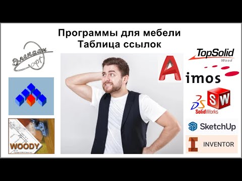 Программы для мебели | Таблица ссылок