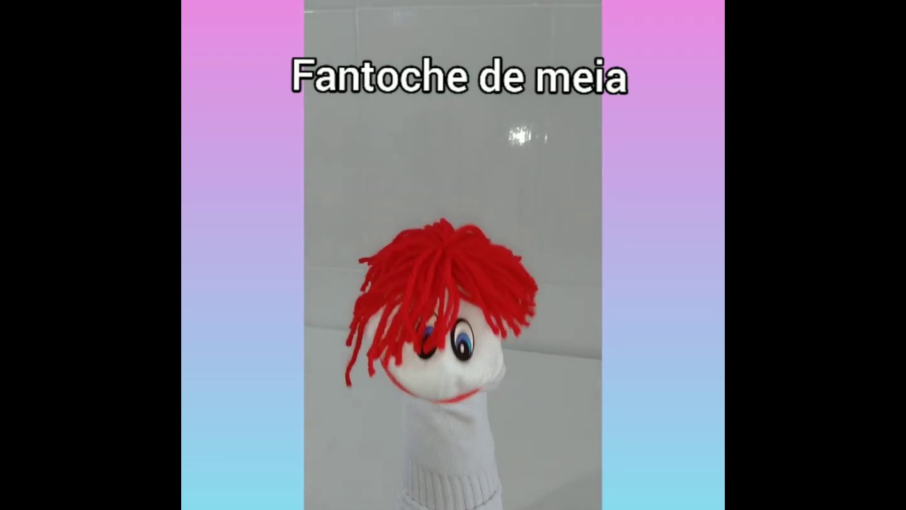 Como fazer um fantoche de meia