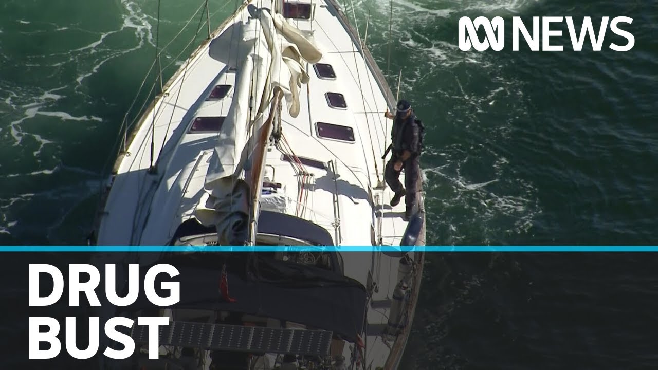 Police seize luxury yacht filled with the drug ice off NSW coast | ABC News Police seize luxury yacht filled with the drug ice off NSW coast | ABC News