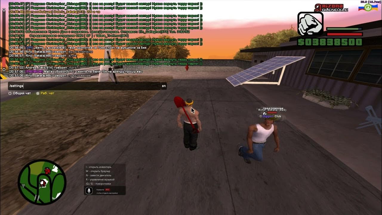 стк аризона рп