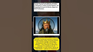Trump’s AI Video SHOCKS Everyone | “No Kings” Controversy Explained