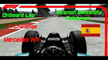 Mercedes W11 - Onboard Lap - Barcelona - F1 Challenge
