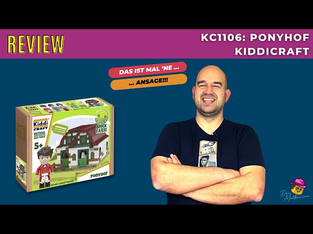 Eine echte Ansage! Kiddicraft Ponyhof im Review // Set KC1106