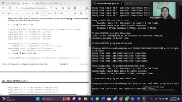 Tugas 7 - Lab 15.4.8 - Observe DNS Resolution