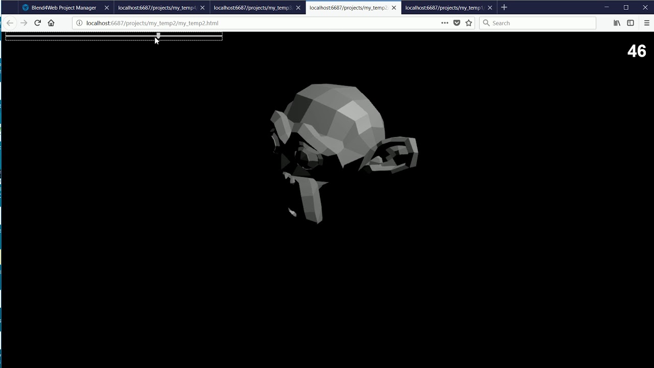 Procedural Animation, Using JavaScript to Animate 3D Objects, Using a  Slider to Change the Speed - YouTube