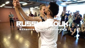 Leandro Wakko & Masha De Oliveira - brazilian zouk demo at RZC 2021