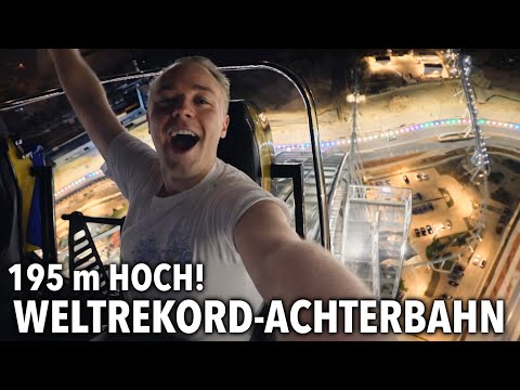 Wir fahren die HÖCHSTE, SCHNELLSTE, LÄNGSTE ACHTERBAHN der Welt!