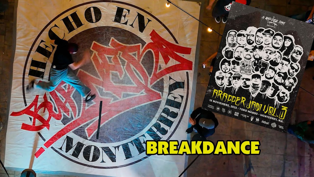 Burner Cru Bboys presentes en el ARAPPERJAM Vol. 3