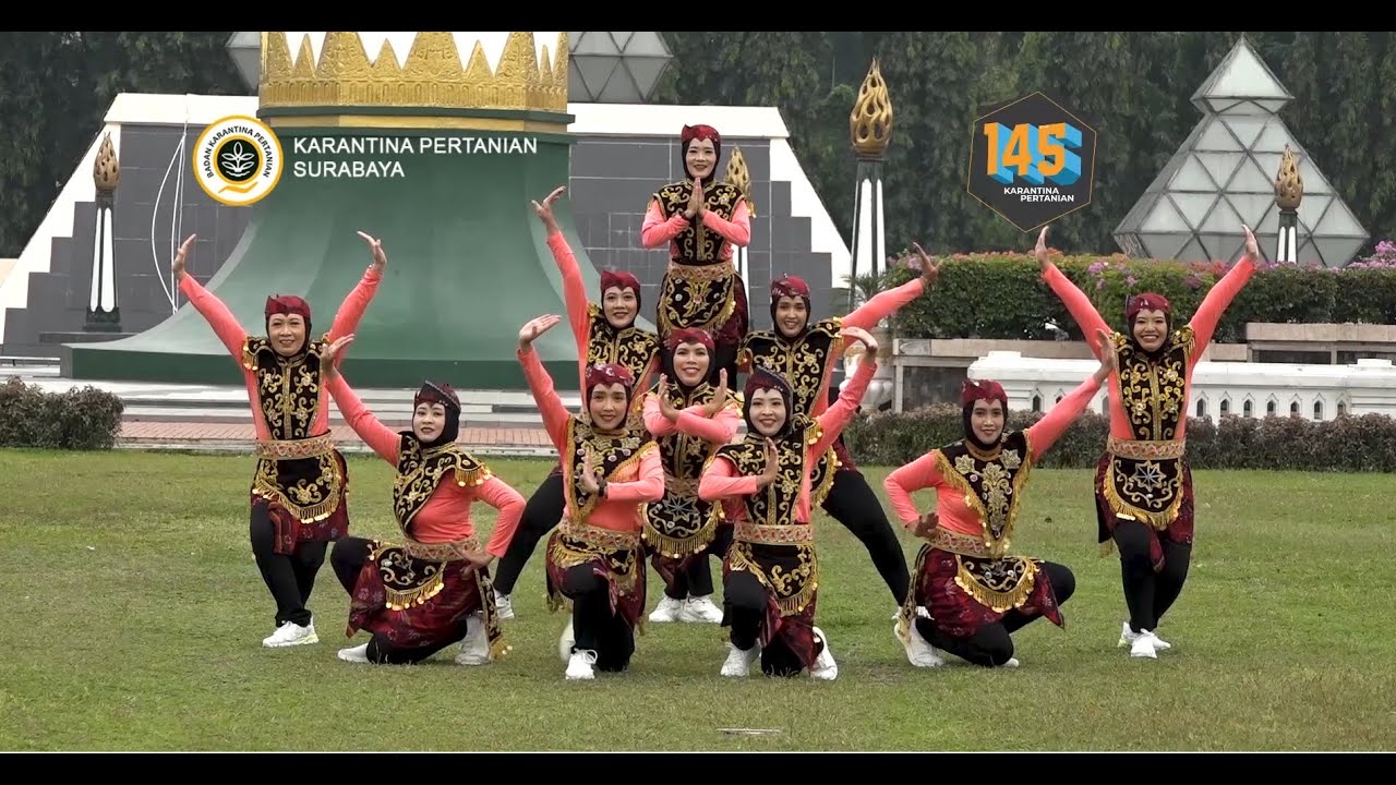 Pengerek Rek Senam Rek Ayo Rek, Badan Sehat, Imun Kuat #145KarantinaPertanian - YouTube