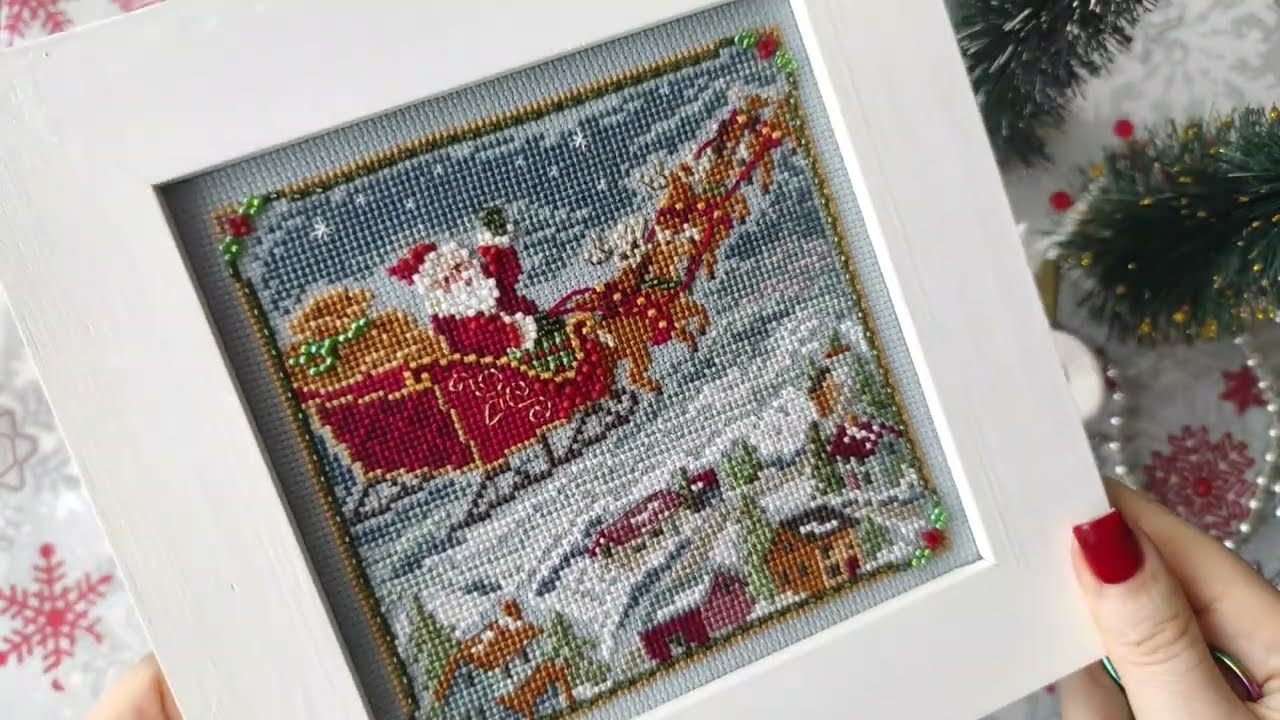 14. Вишивка за лютий 1 ч.| Фініш Mill Hill | Придбання Чарівна Країна