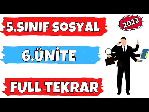 5. SINIF SOSYAL BİLGİLER 6. ÜNİTE FULL TEKRAR - ETKİN VATANDAŞLIK