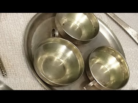 Наборы из мельхиора СССР. Мельхиор или нейзильбер? Отличие.
