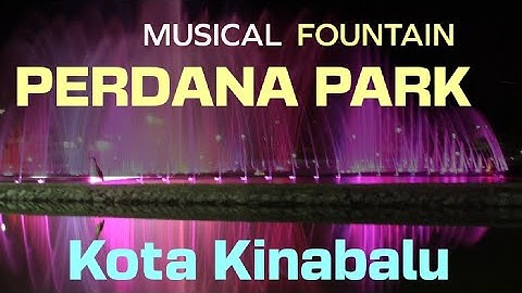 Musical Fountain at Perdana Park Kota Kinabalu Sabah Malaysia / Jason JS @ja5onjs