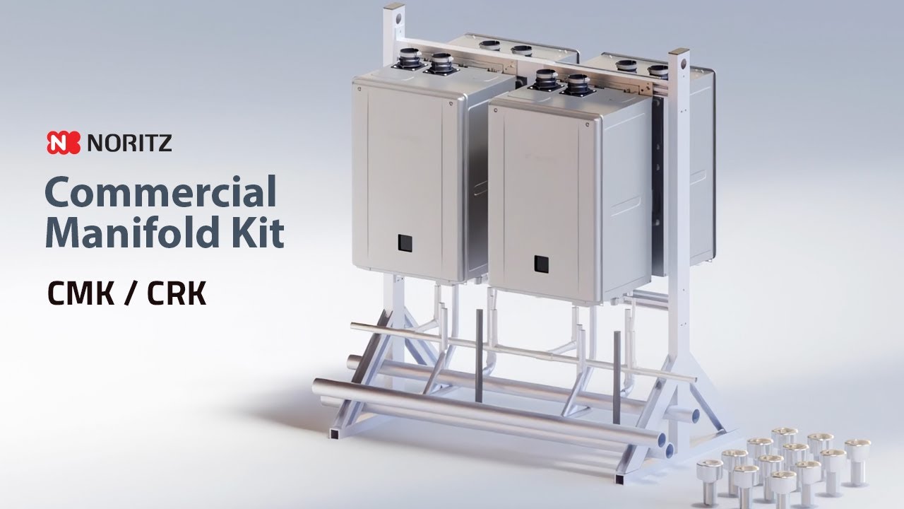 Tankless Water Heater Rack for Commercial Racking Systems | Noritz