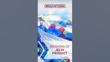 Weighing of jelly product | #multiheadweigher