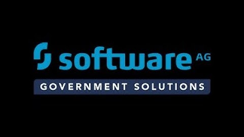 A message from CEO, Tod Weber at Software AG Government Solutions