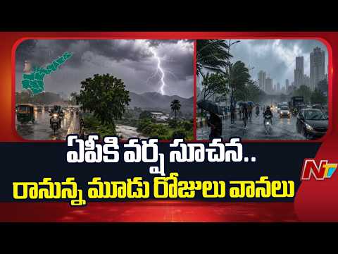 Rain Alert for Andhra Pradesh: Rain Forecast for the Next 3 Days | NTV Telugu