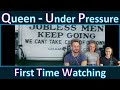 First time watching  queen  under pressure  reaction