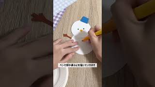 【保育】コロンとかわいい！雪だるまの制作アイデア