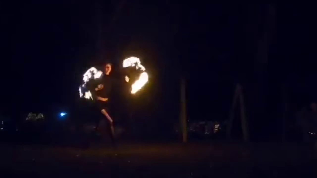 Let it be ~ fire fan flow - YouTube
