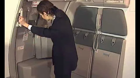 AIRBUS Normal Door Opening And Closing Operation (İnside)