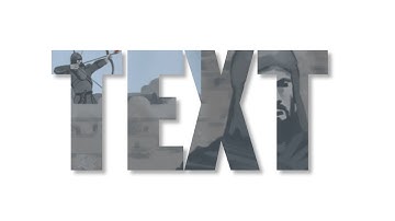 Video Inside Text - After Effects Tutorial