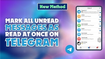 How to Mark All Unread Messages As Read At Once on Telegram  |  Skill Wave