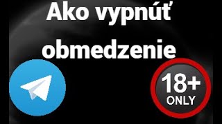 Ako vypnúť obmedzenie citlivého obsahu v Telegrame – návod na zobrazenie citlivého obsahu