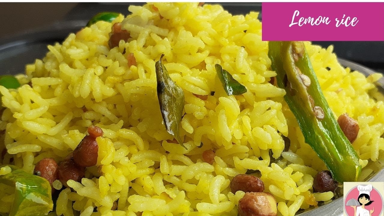 lemon rice recipe in tamil /lemon rice seivathu epadi/easy simple quick ...