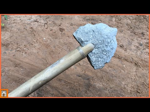 Primitive Technology - How To Make Stone Spear