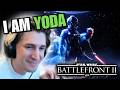 xQc is the STRONGEST JEDI in Star Wars Battlefront 