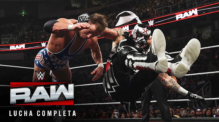 LUCHA COMPLETA: Penta vs. Chad Gable: Raw, Jan. 13, 2025